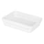 2-Pack White Brickor Storage Trays, Large