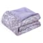 4-Piece Pink & Purple Distressed Medallion Print Comforter Set, Twin/Twin XL
