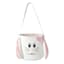 Pink Easter Bunny Face Fabric Basket