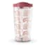 Rainbows All Over Print Pink Tumbler