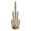 Metal Gold Circle Figurine, 12"
