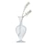 Willow Crossley Clear Glass Urn Vase, 7"