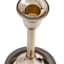 Gold Taper Candle Holder, 6"