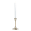Gold Taper Candle Holder, 6"