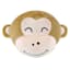 Tiny Dreamers Monkey Head Plush Pillow, 11x13