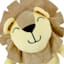 Tiny Dreamers Lion Plush Pillow, 7x13