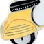 Tiny Dreamers Vespa Plush Pillow, 10x14