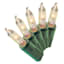 100-Count Clear Mini Lights with Green Wire