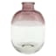Purple Clear Glass Vase, 5"