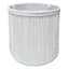 Providence Blue Striped Pleated Small Table Lamp Shade, 11x11x9