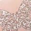 Laila Ali Pink Beaded Butterfly Throw Pillow, 14x20