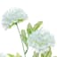 White Marigold Floral Stem, 32"