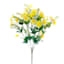 Yellow Daisy Mixed Floral Bush, 19"