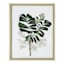 Providence Glass Framed Tropical Leaves Print Wall Art, 18x22