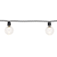 30-Count LED G40 Globe String Lights with Black Wire