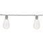 30-Count LED Edison String Lights with Grey Wire