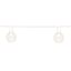 30-Count LED G40 Globe String Lights with White Wire