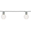30-Count LED G40 Globe String Lights with Grey Wire