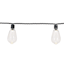 100-Count LED Edison String Lights with Black Wire