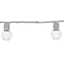 100-Count LED G30 Globe String Lights with Grey Wire