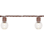 100-Count LED G30 Globe String Lights with Brown Wire