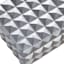 Silver Foil Spiked Decor Box, 7x3