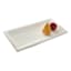 White Brushed Wooden Decorative Tray, 20x10