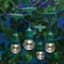 15-Count LED G40 Globe String Lights with Green Commercial Wire