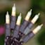 100-Count Clear Mini Lights with Brown Wire