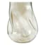 Gold Glass Vase, 7.5"