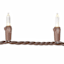100-Count Warm White LED Mini Lights with Brown Wire