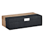 Crosby St. Black Water Hyacinth Decorative Box, 13x4