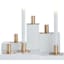 Willow Crossley Set of 6 Gold Taper Candle Holders