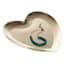 Metal Heart Trinket Tray, 6"