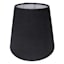 Black Tapered Extra Small Table Drum Shade, 5x8x7