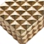 Gold Foiled Spike Decorative Box, 7x3