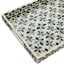 Tracey Boyd Blue Mosaic Patterned Decorative Tray, 16x12