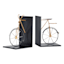 2-Piece Metal Bike Bookend Set, 8"