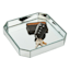 Clear Glass Mirror Tray, 9"