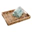 Natural Wicker Woven Decorative Tray, Small