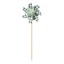 Honeybloom Green Check Whirligig, 19"
