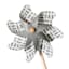 Ty Pennington Grey Print Whirligig, 19"
