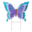 Butterfly Metal Yard Stake, 24"