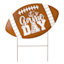 It's Game Day Metal Football Yard Stake, 23.8"
