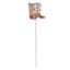 Metal Cowboy Boots Yard Pick, 16"