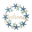 Ty Pennington Metal Welcome Starfish Outdoor Wall Decor, 24"