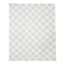 Honeybloom Grey Checkered Cozy Knit Throw Blanket, 50x60