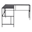 Crosby St. Brooklyn Metal Desk, Black