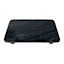 Crosby St. Black Marble Tray with Feet
