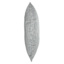 Tahiti Silver Oversized Outdoor Throw Pillow, 20"